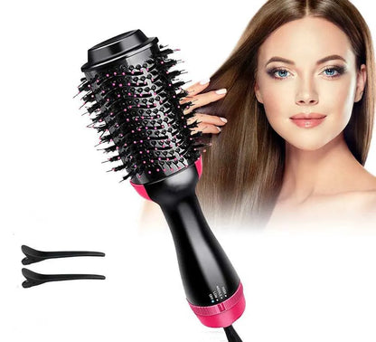 One Step 3 In 1 Hot Air Brush Dryer and Straightener