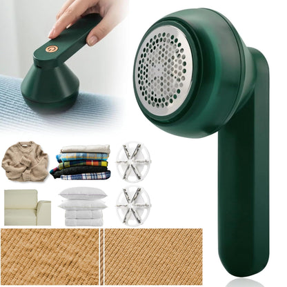 Premium Electric Lint Remover Rechargeable Fabric Shaver for Clothes