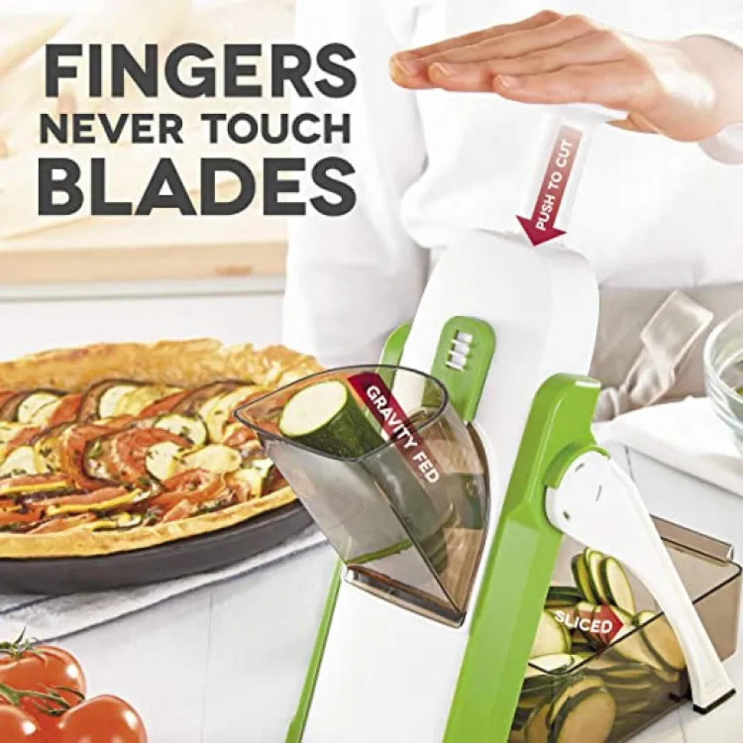 4-in-1 Adjustable Vegetable Cutter Chopper