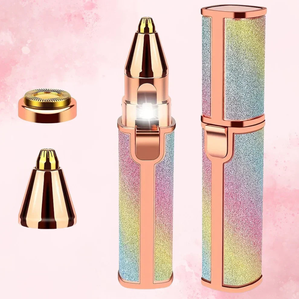 Flawless 2 in 1 Facial Hair Remover and Eyebrow Trimmer Machine ( Original )