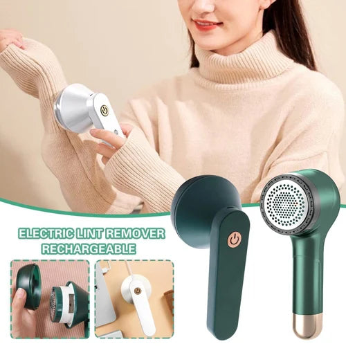 Premium Electric Lint Remover Rechargeable Fabric Shaver for Clothes